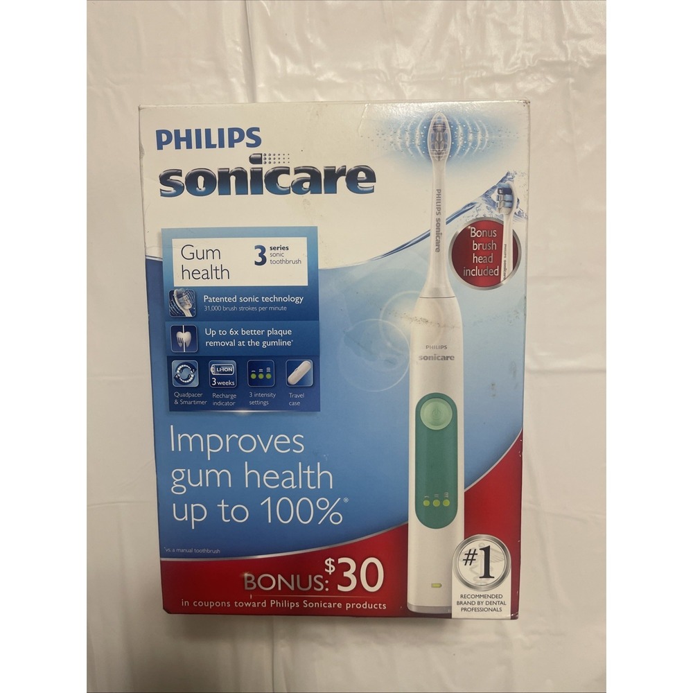NEWINBOXPhilips Sonicare 3 Series Gum Health Rechargeable Toothbrush HX6631/02